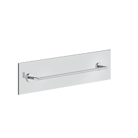 Gessi - Ingranaggio - Towel rail for glass fixing - 24" Lenght - Chrome - 63928#031