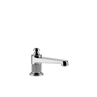 Gessi - Venti20 - Deck-mounted washbasin spout only without pop-up assembly 
 - Chrome - 65021#031