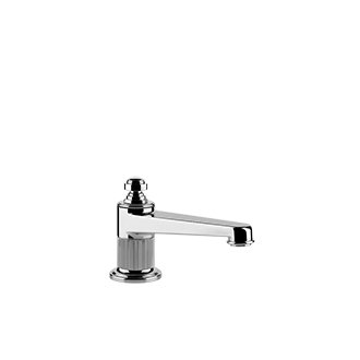 Gessi - Venti20 - Deck-mounted washbasin spout only without pop-up assembly 
 - Chrome - 65021#031