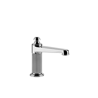 Gessi - Venti20 - Deck-mounted washbasin spout only without pop-up assembly 
 - Chrome - 65023#031