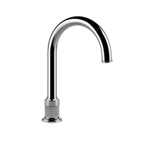 Gessi - Venti20 - Deck-mounted washbasin spout only without pop-up assembly 
 - Chrome - 65025#031