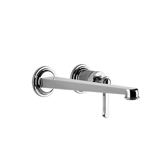 Gessi - Venti20 - TRIM PARTS ONLY Wall-mounted washbasin mixer trim
 - Chrome - 65088#031