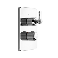 Gessi - Venti20 - TRIM PARTS ONLY External parts for thermostatic with single volume control
 - Chrome - 65133#031