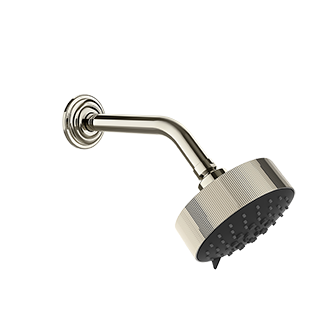 Gessi - Headshower Section - Wall-mounted adjustable multi-function shower head with arm:
 - Chrome - 65158#031