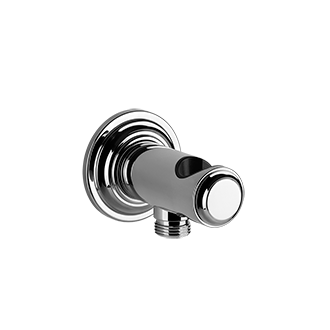 Gessi - Venti20 - Wall elbow with built in water intake and fixed hook
 - Chrome - 65161#031