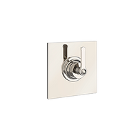 Gessi - Venti20 - TRIM PARTS ONLY External parts for single exit pressure 
 - Chrome - 65172#031