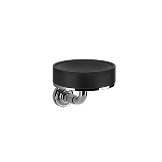 Gessi - Venti20 - Wall-mounted soap dish, black - Chrome - 65402#031