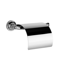 Gessi - Venti20 - Wall-mounted paper roll holder with cover - Chrome - 65449#031