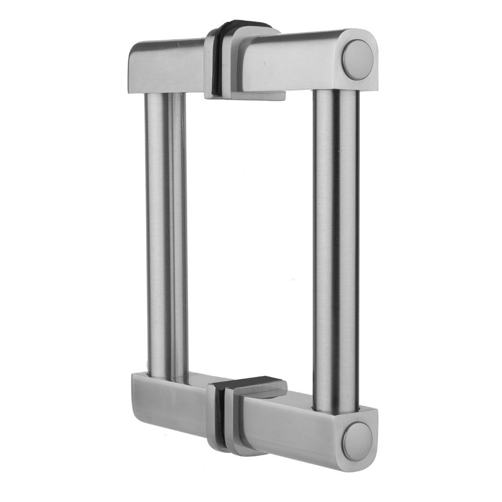 8" H80 Contempo Back to Back Shower Door Pull in Multiple Finishes