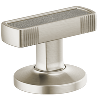 Brizo Kintsu®: Widespread Lavatory Knob with Concrete Inlay Handle Kit - Maison&Co.