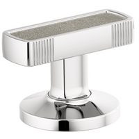 Brizo Kintsu®: Widespread Lavatory Knob with Concrete Inlay Handle Kit - Maison&Co.