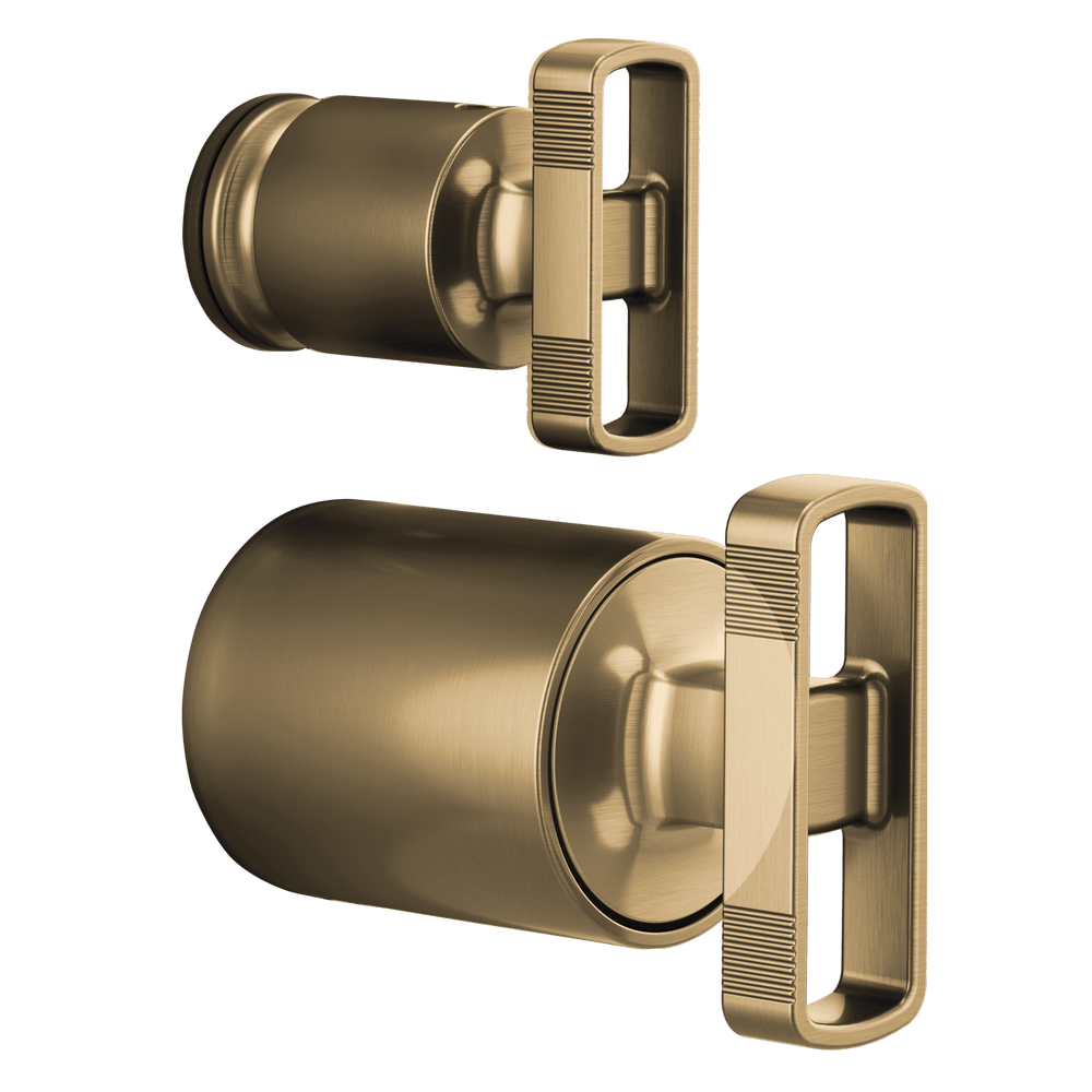 Brizo Kintsu®: Pressure Balance Valve with Integrated Diverter Trim Knob Handle Kit - Maison&Co.