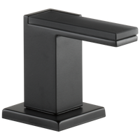 Brizo Siderna®: Widespread Lavatory and Bidet Solar Gray Glass Lever Handle Kit - Maison&Co.