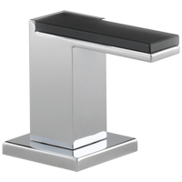 Brizo Siderna®: Widespread Lavatory and Bidet Solar Gray Glass Lever Handle Kit - Maison&Co.