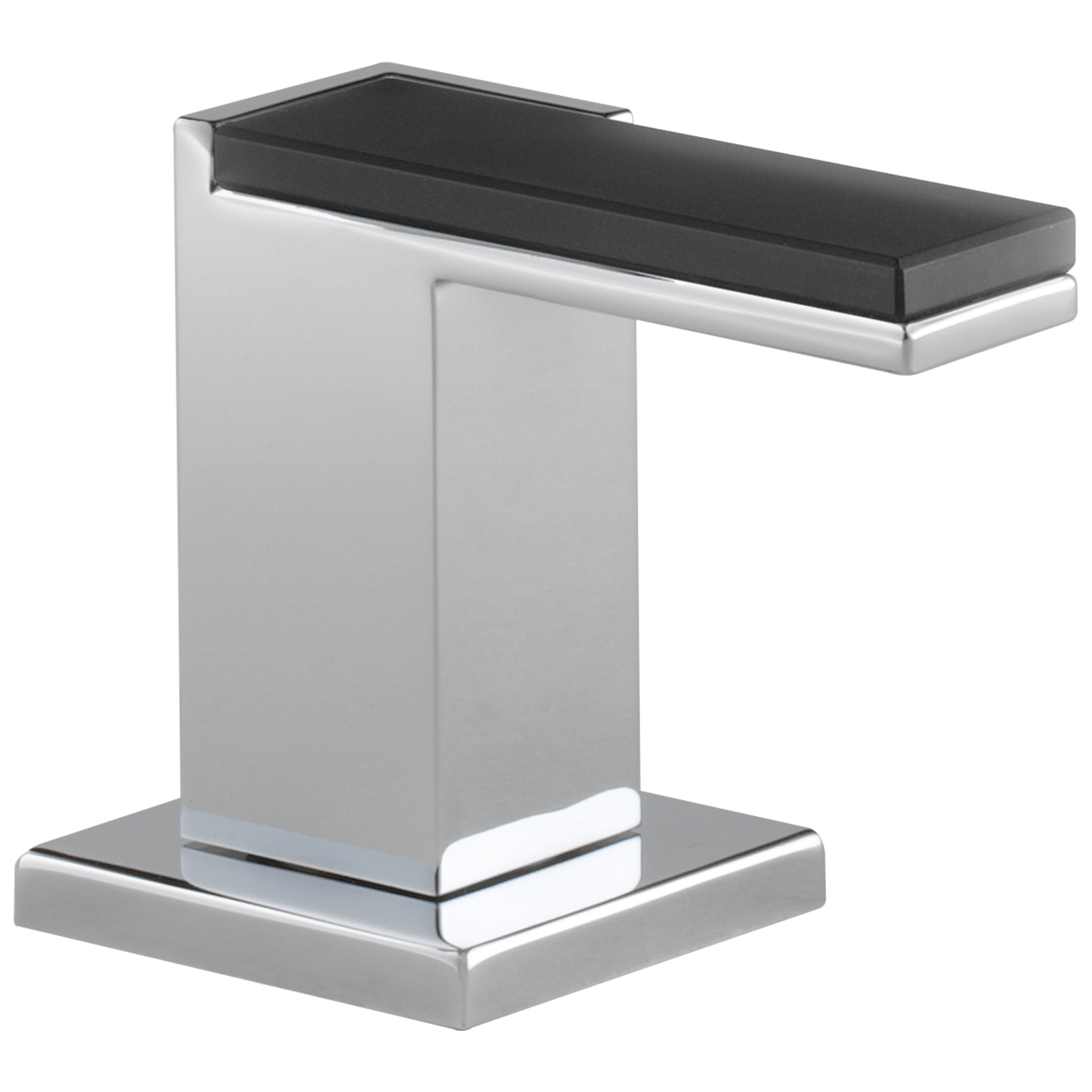 Brizo Siderna®: Widespread Lavatory and Bidet Solar Gray Glass Lever Handle Kit - Maison&Co.