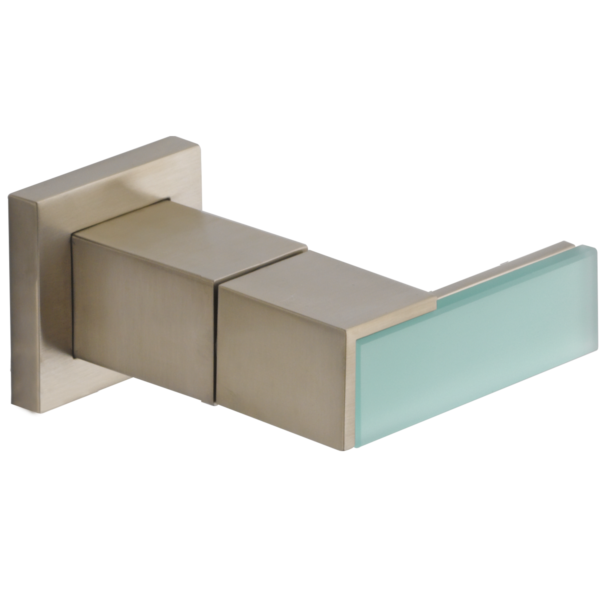 Brizo Siderna®: Wall Mount Lavatory Green Glass Lever Handle Kit - Maison&Co.