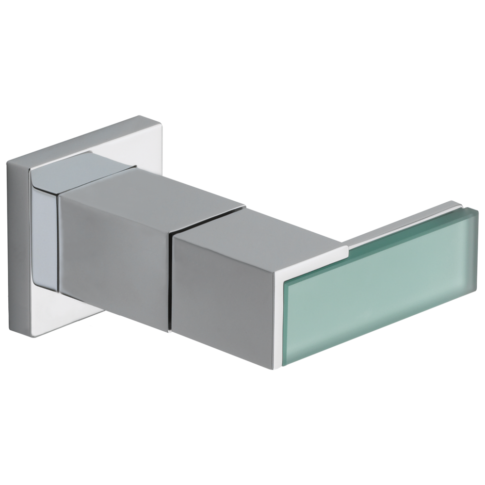 Brizo Siderna®: Wall Mount Lavatory Green Glass Lever Handle Kit