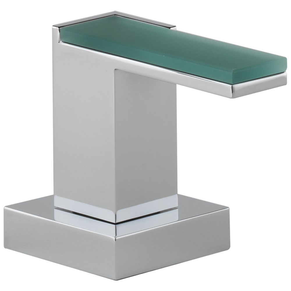 Brizo Siderna®: Roman Tub Faucet Green Glass Lever Handle Kit