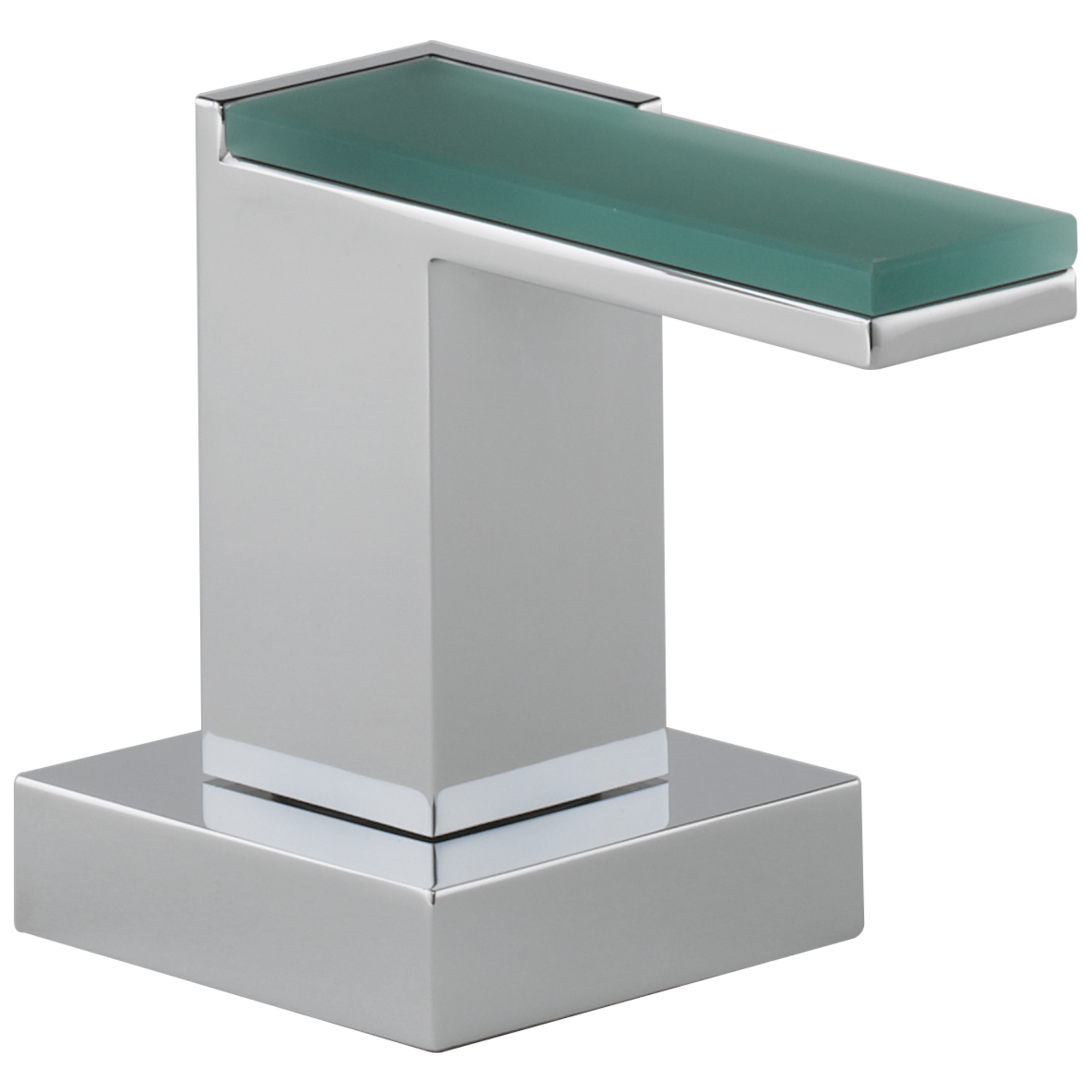 Brizo Siderna®: Roman Tub Faucet Green Glass Lever Handle Kit - Maison&Co.