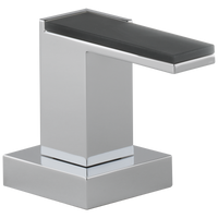 Brizo Siderna®: Roman Tub Faucet Solar Gray Glass Lever Handle Kit - Maison&Co.