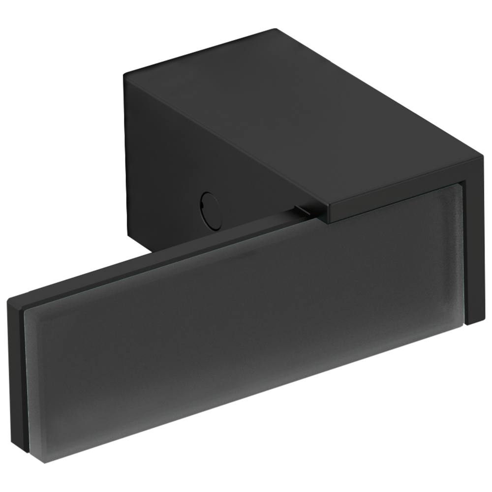 Brizo Siderna®: Two-Handle Wall Mount Tub Filler Solar Gray Glass Lever Handle Kit