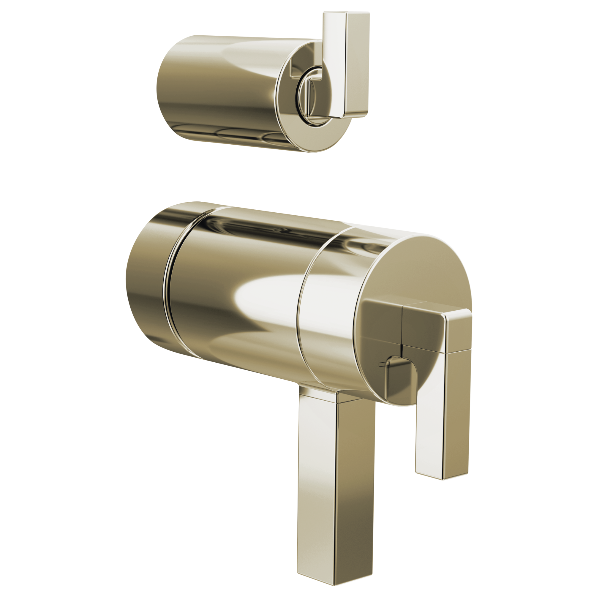 Brizo Frank Lloyd Wright®: TempAssure® Thermostatic Valve with Integrated Diverter Trim Lever Handle Kit - Maison&Co.