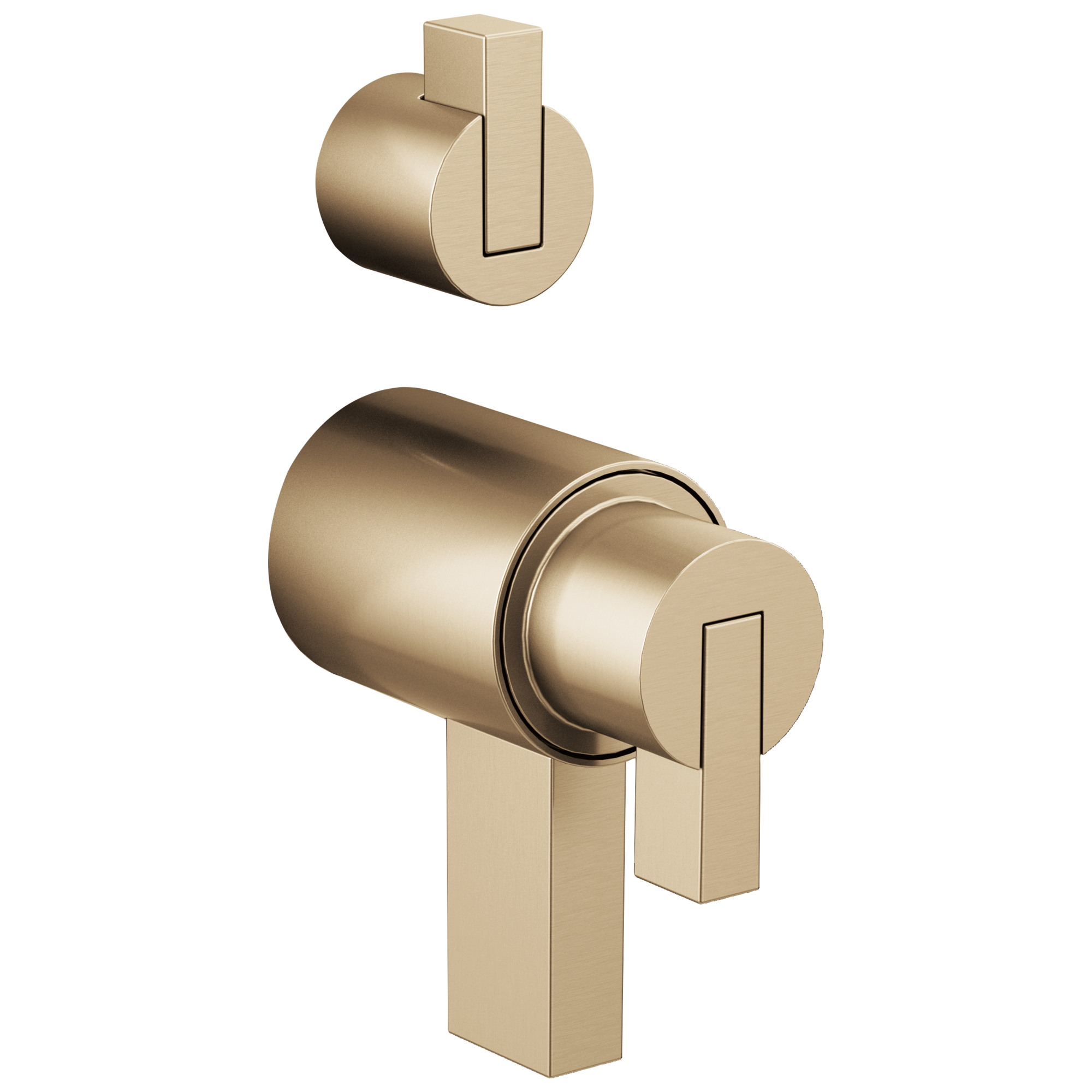 Brizo Litze®: TempAssure® Thermostatic Valve With Integrated Diverter Lever Handle Kit - Maison&Co.