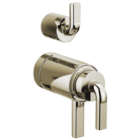 Brizo Litze®: TempAssure® Thermostatic Valve with Integrated Diverter Notch Lever Handle Kit - Maison&Co.