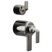 Brizo Allaria™: TempAssure® Thermostatic Valve Trim with Integrated Diverter Trim Twist Lever Handle Kit - Maison&Co.