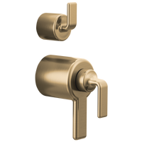 Brizo Allaria™: TempAssure® Thermostatic Valve Trim with Integrated Diverter Trim Twist Lever Handle Kit - Maison&Co.