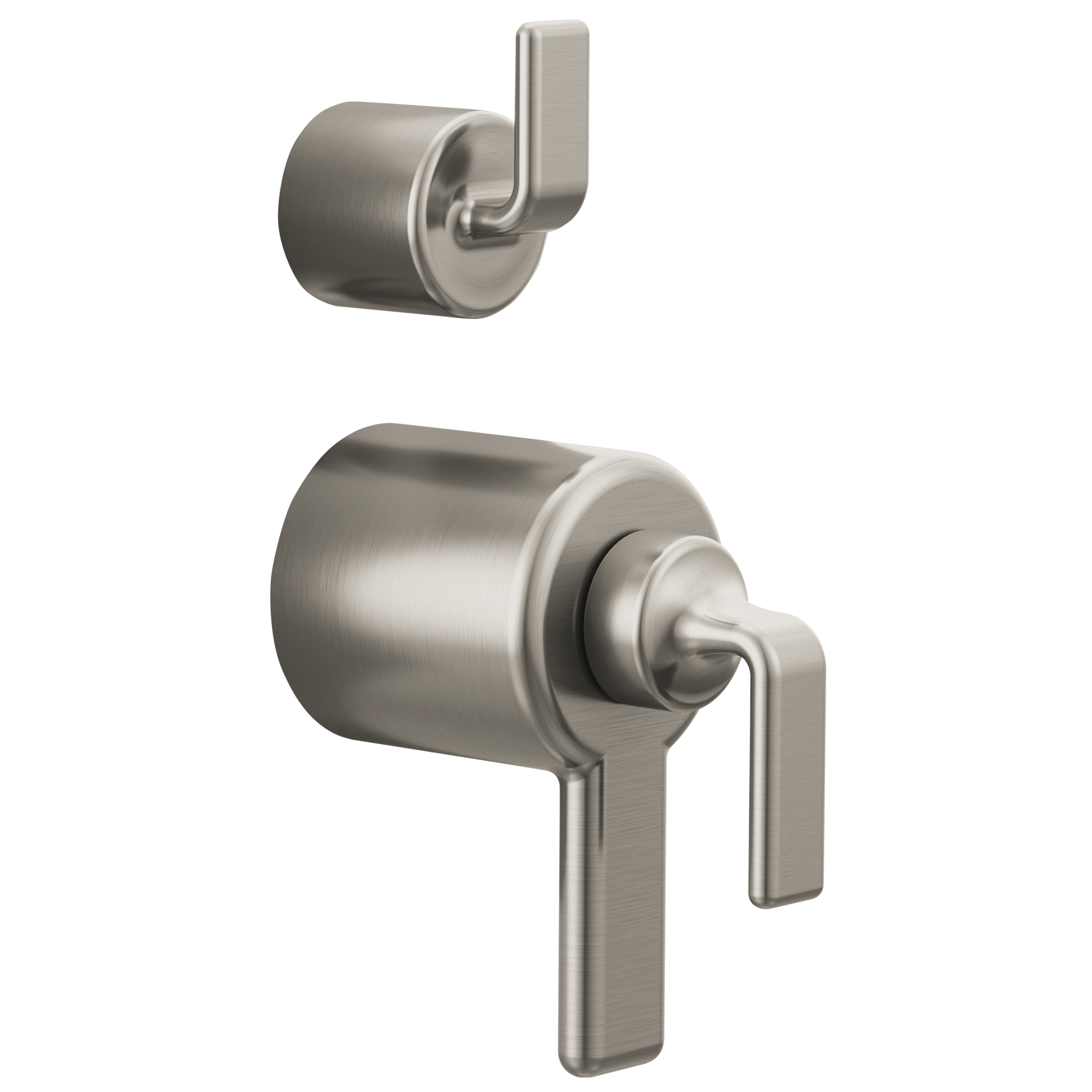 Brizo Allaria™: TempAssure® Thermostatic Valve Trim with Integrated Diverter Trim Twist Lever Handle Kit - Maison&Co.