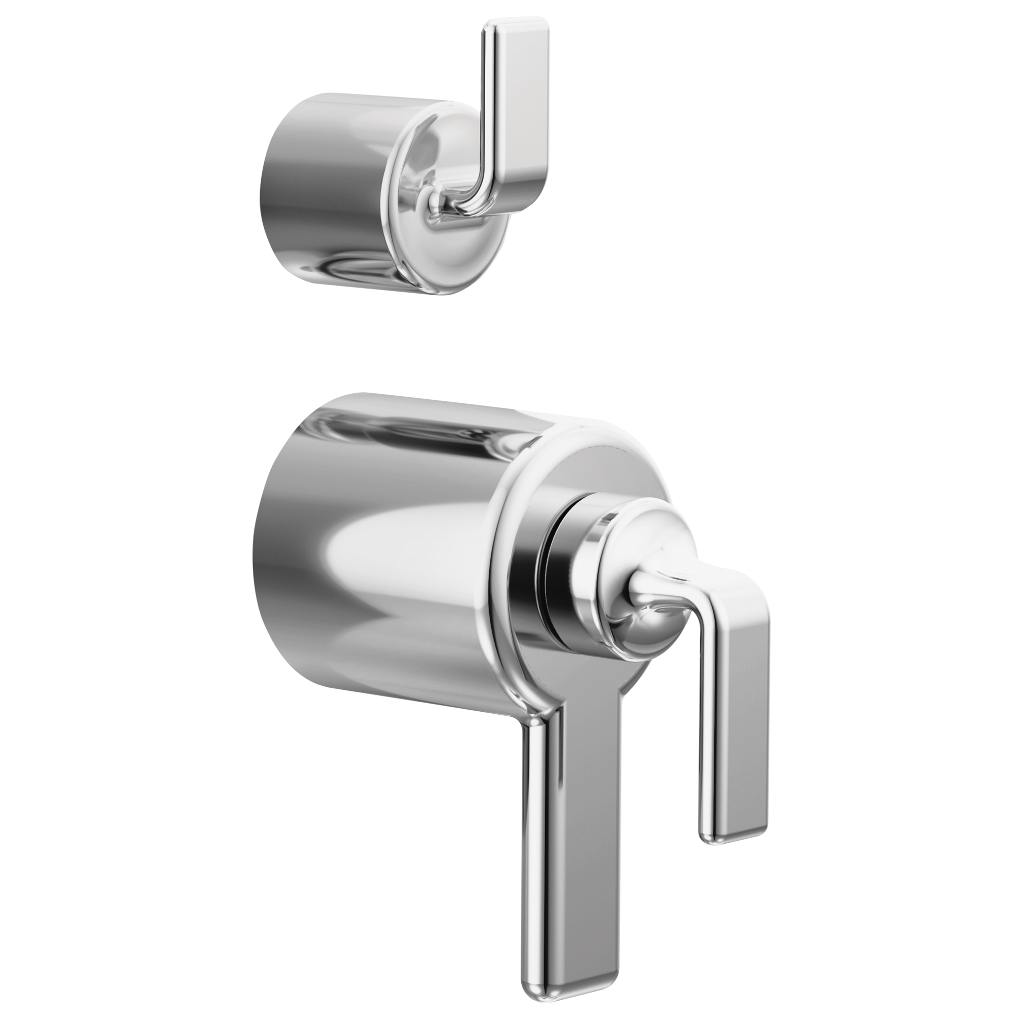 Brizo Allaria™: TempAssure® Thermostatic Valve Trim with Integrated Diverter Trim Twist Lever Handle Kit - Maison&Co.