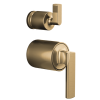 Brizo Kintsu®: Pressure Balance Valve with Integrated Diverter Trim Lever Handle Kit - Maison&Co.