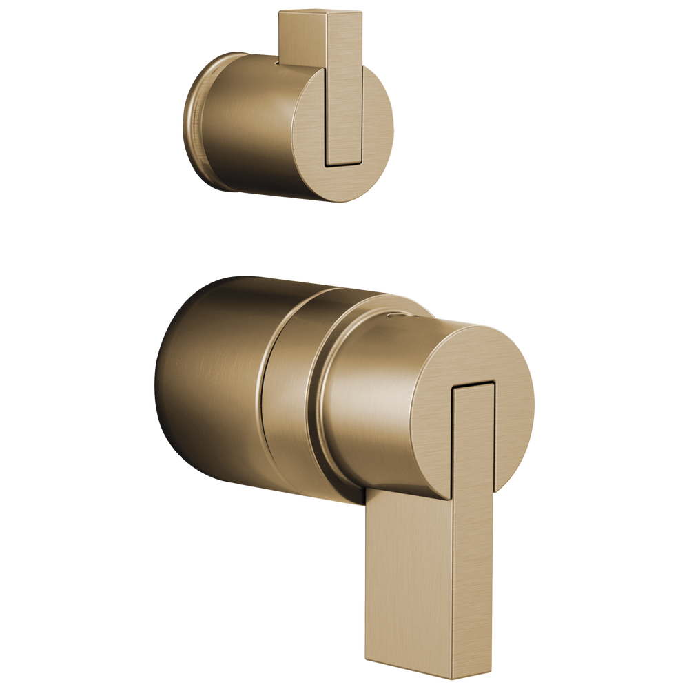 Brizo Litze®: Pressure Balance Valve with Integrated Diverter Trim Lever Handle Kit - Maison&Co.