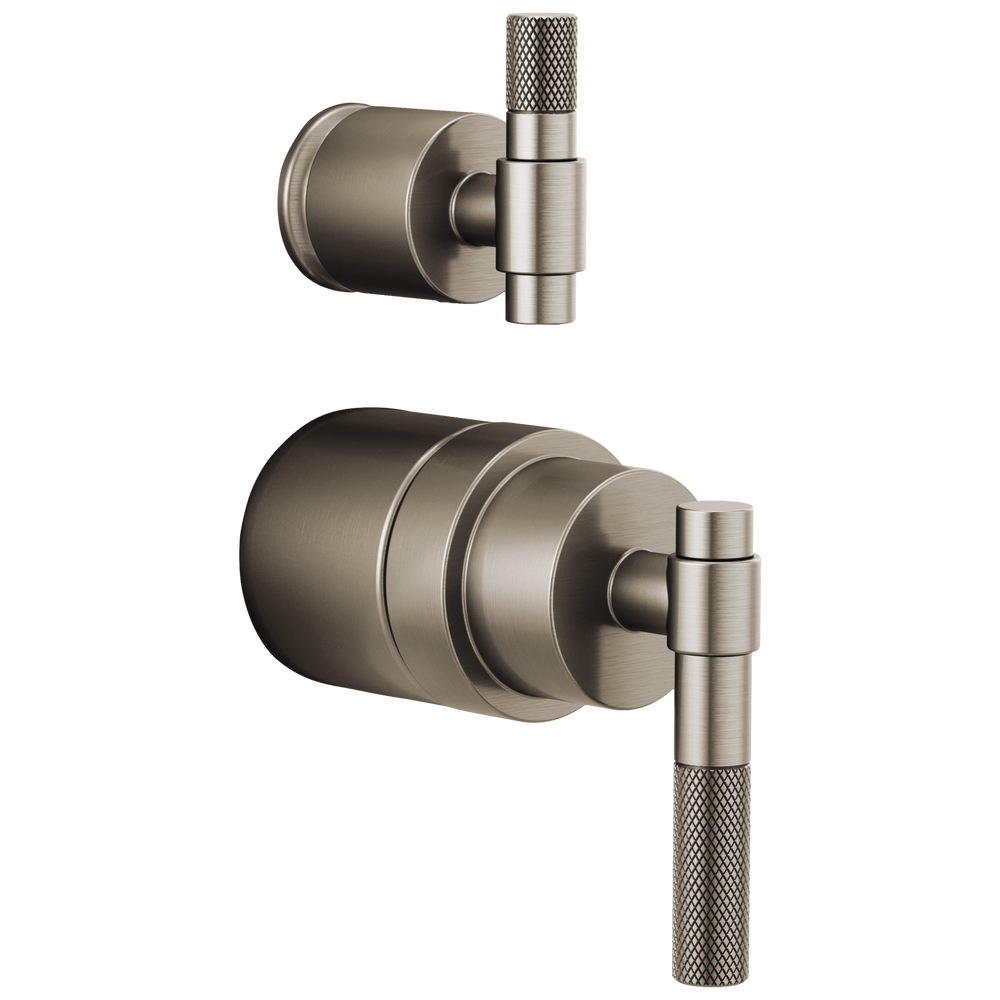 Brizo Litze®: Pressure Balance Valve with Integrated Diverter Trim T-Lever Handle Kit - Maison&Co.