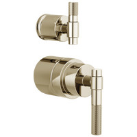 Brizo Litze®: Pressure Balance Valve with Integrated Diverter Trim T-Lever Handle Kit - Maison&Co.