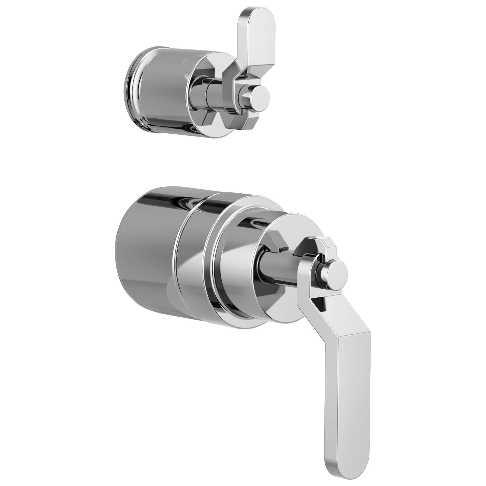 Brizo Litze®: Pressure Balance Valve with Integrated Diverter Trim Industrial Lever Handle Kit - Maison&Co.