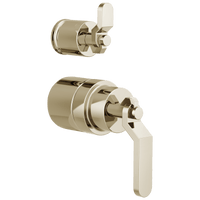 Brizo Litze®: Pressure Balance Valve with Integrated Diverter Trim Industrial Lever Handle Kit - Maison&Co.