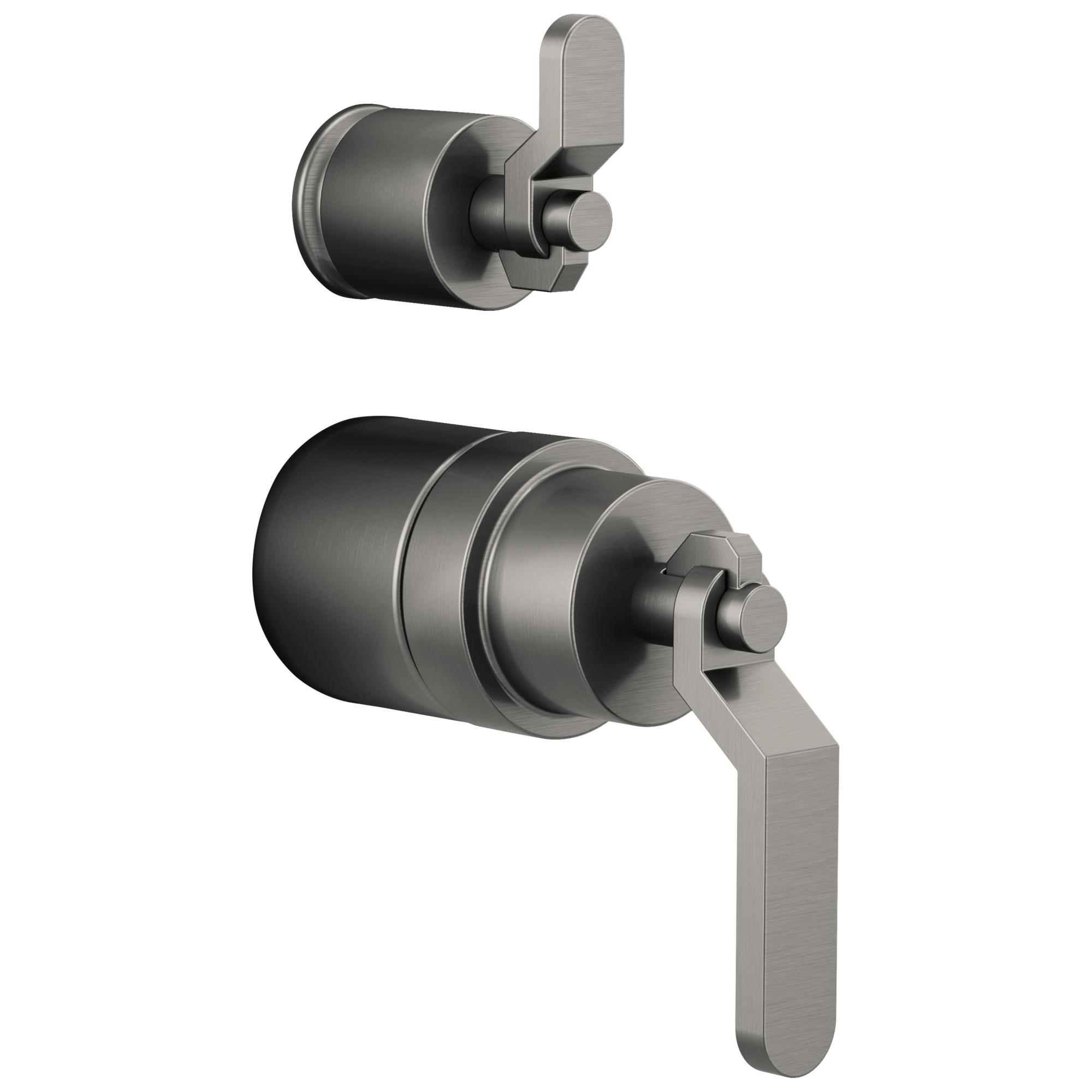 Brizo Litze®: Pressure Balance Valve with Integrated Diverter Trim Industrial Lever Handle Kit - Maison&Co.