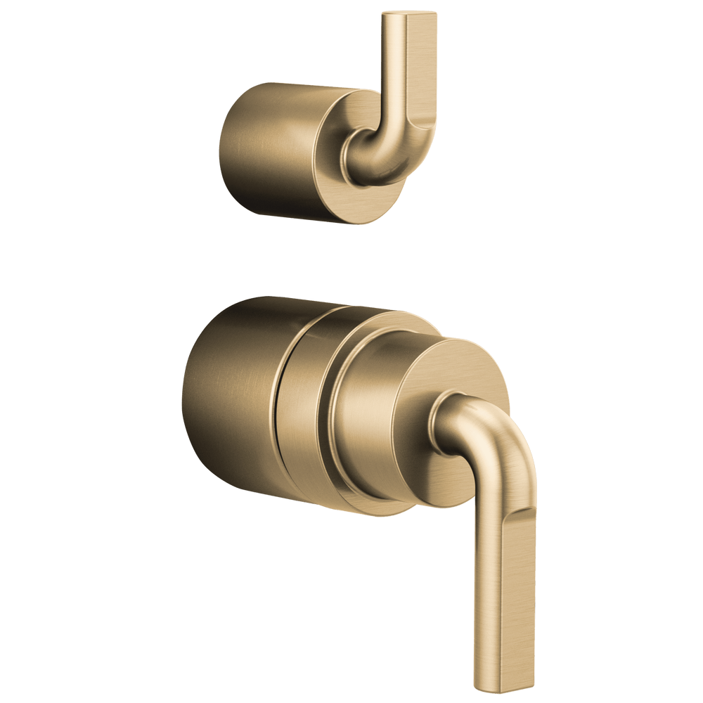 Brizo Litze®: Pressure Balance Valve with Integrated Diverter Trim Notch Lever Handle Kit