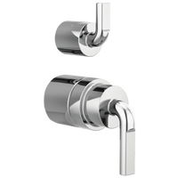 Brizo Litze®: Pressure Balance Valve with Integrated Diverter Trim Notch Lever Handle Kit - Maison&Co.