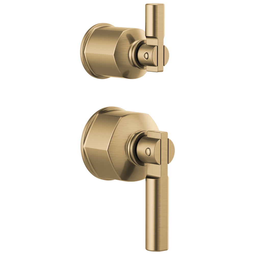 Brizo Invari®: Pressure Balance Valve with Integrated Diverter Trim Lever Handle Kit