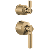 Brizo Invari®: Pressure Balance Valve with Integrated Diverter Trim Lever Handle Kit - Maison&Co.