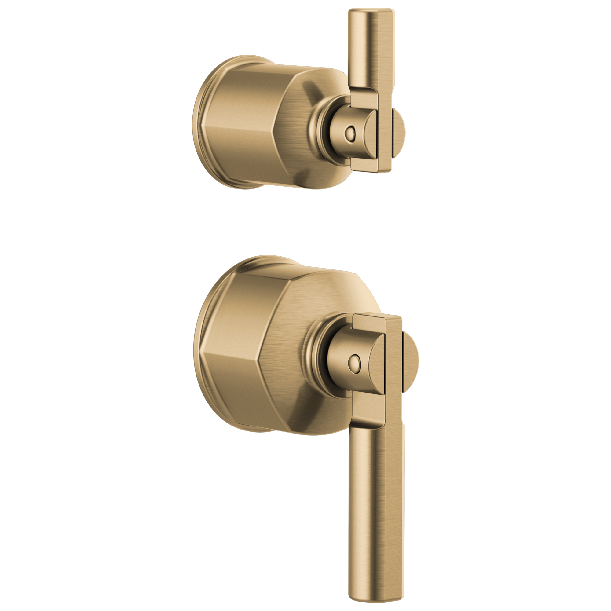 Brizo Invari®: Pressure Balance Valve with Integrated Diverter Trim Lever Handle Kit - Maison&Co.