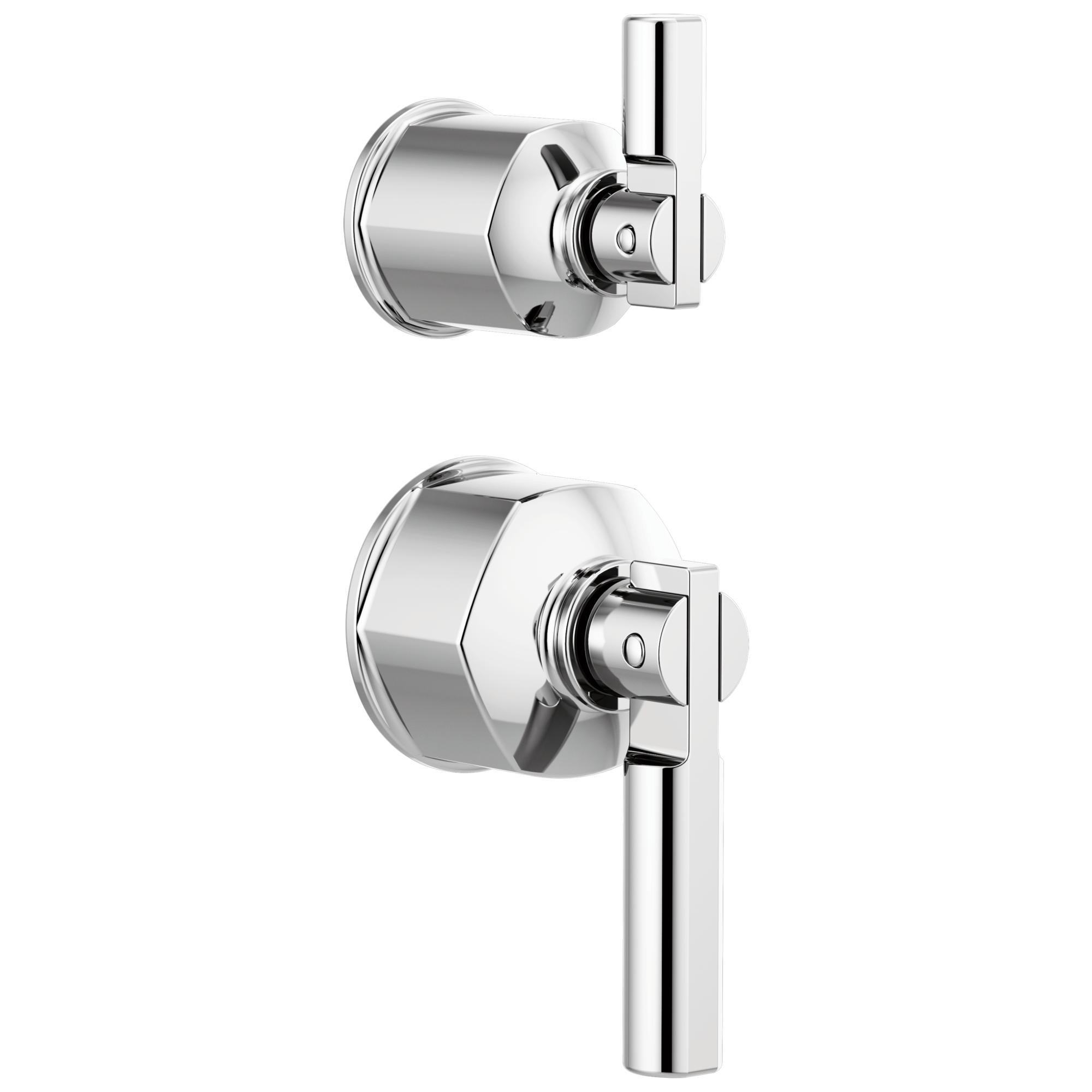 Brizo Invari®: Pressure Balance Valve with Integrated Diverter Trim Lever Handle Kit - Maison&Co.