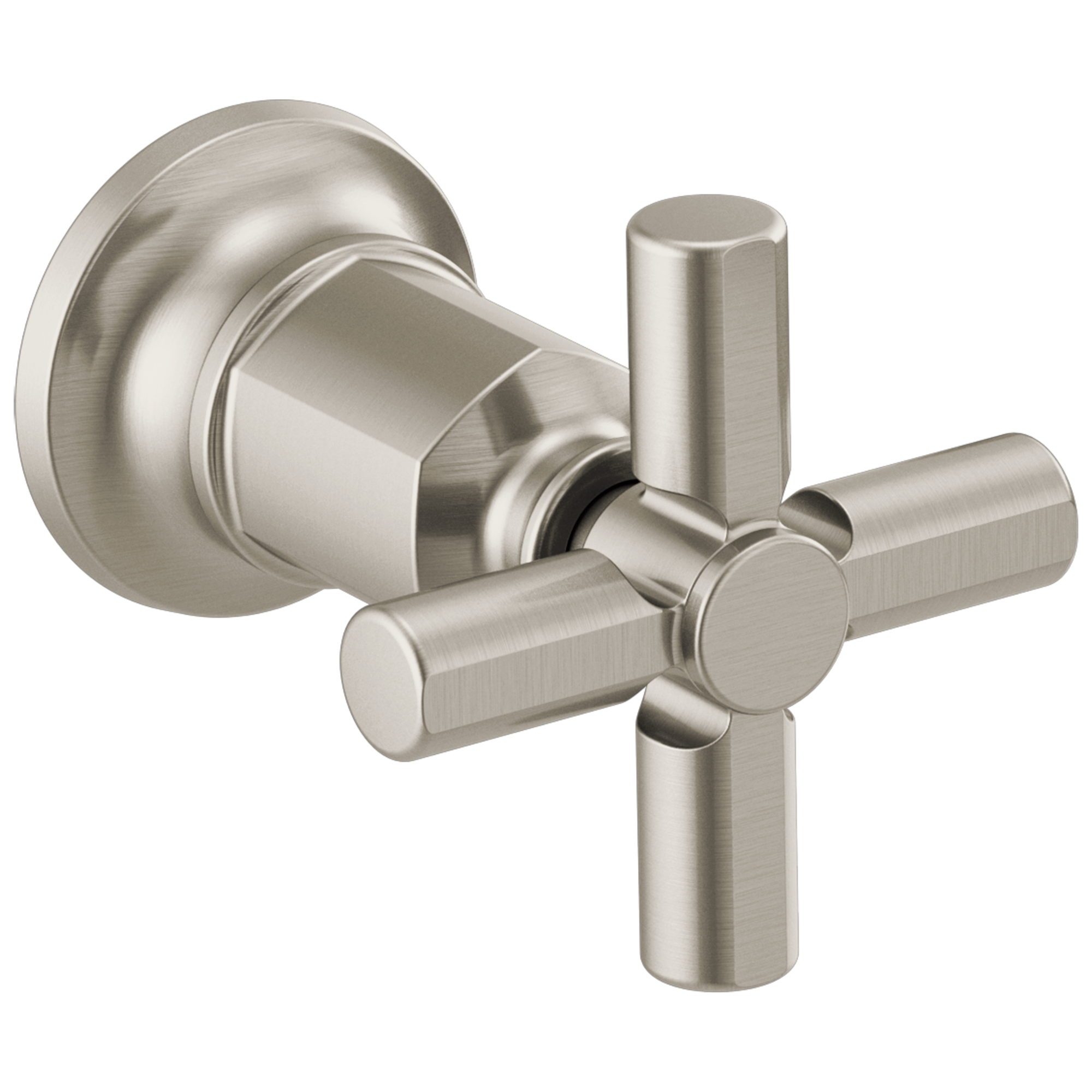 Brizo Invari®: Two-Handle Wall Mount Tub Filler Cross Handle Kit - Maison&Co.