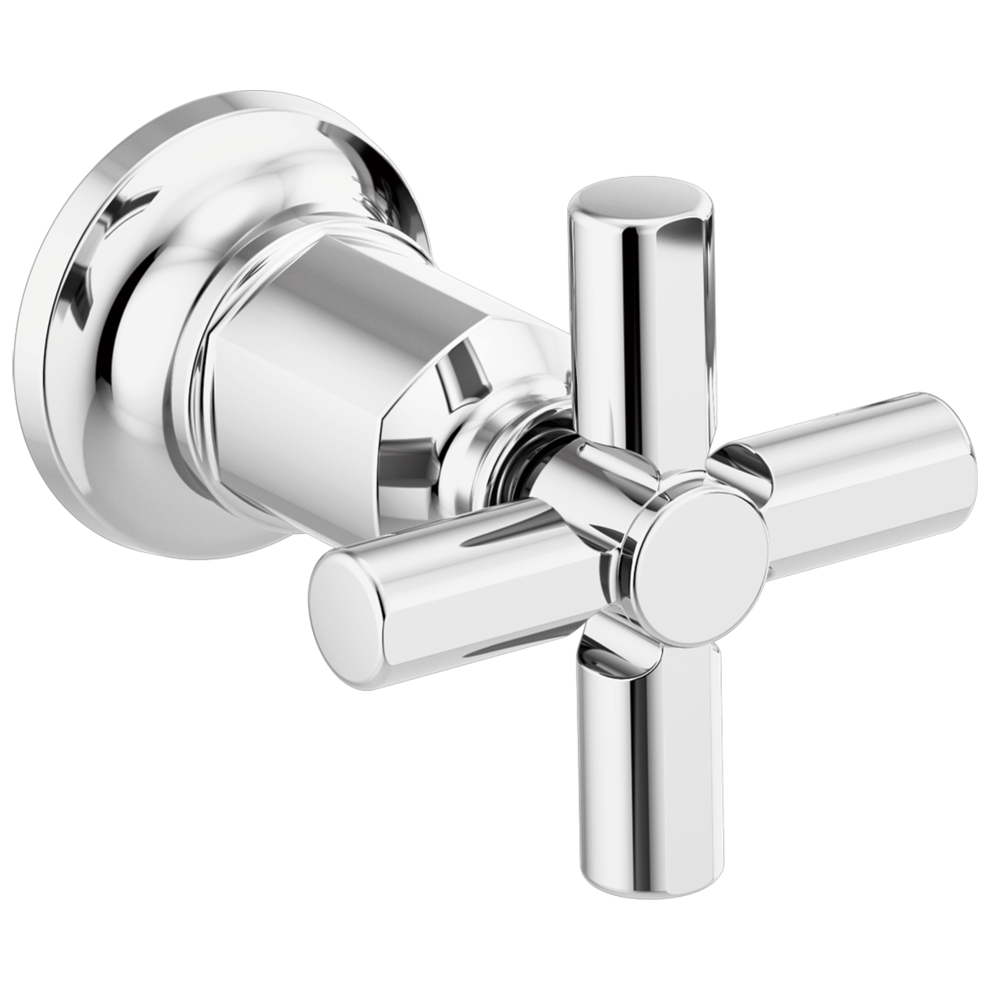 Brizo Invari®: Two-Handle Wall Mount Tub Filler Cross Handle Kit - Maison&Co.