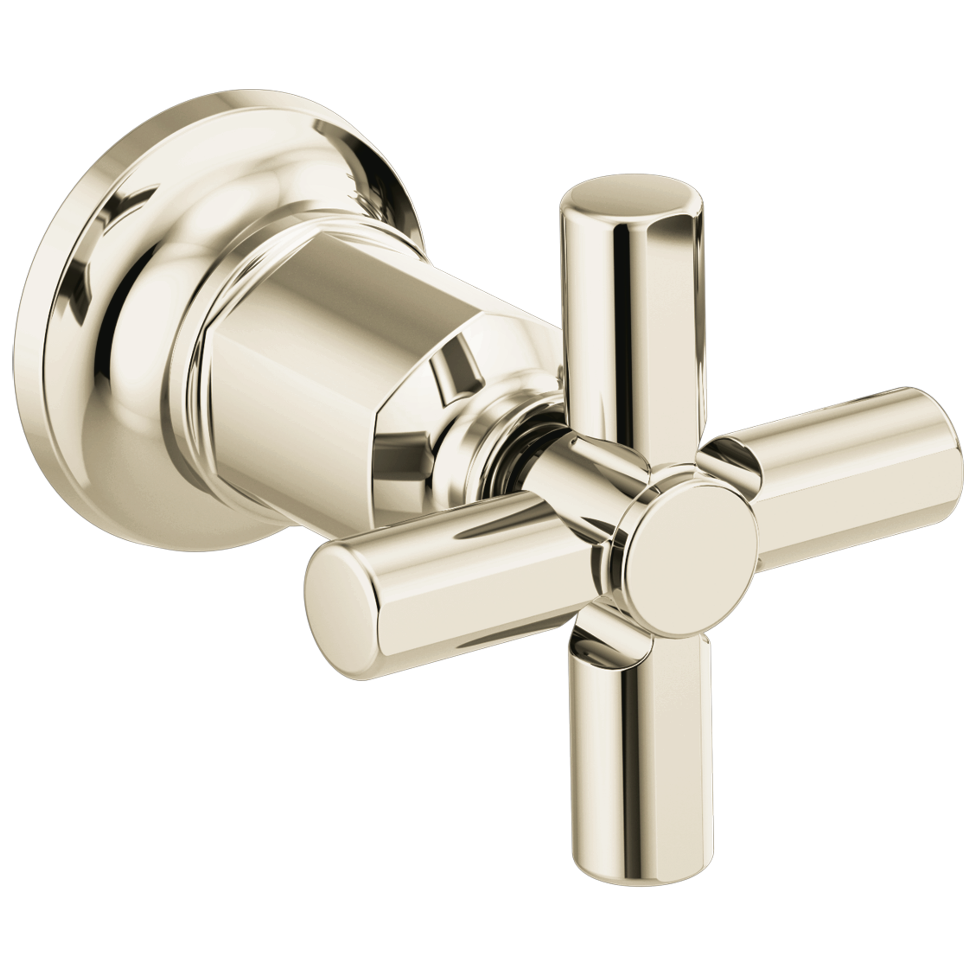 Brizo Invari®: Two-Handle Wall Mount Tub Filler Cross Handle Kit - Maison&Co.