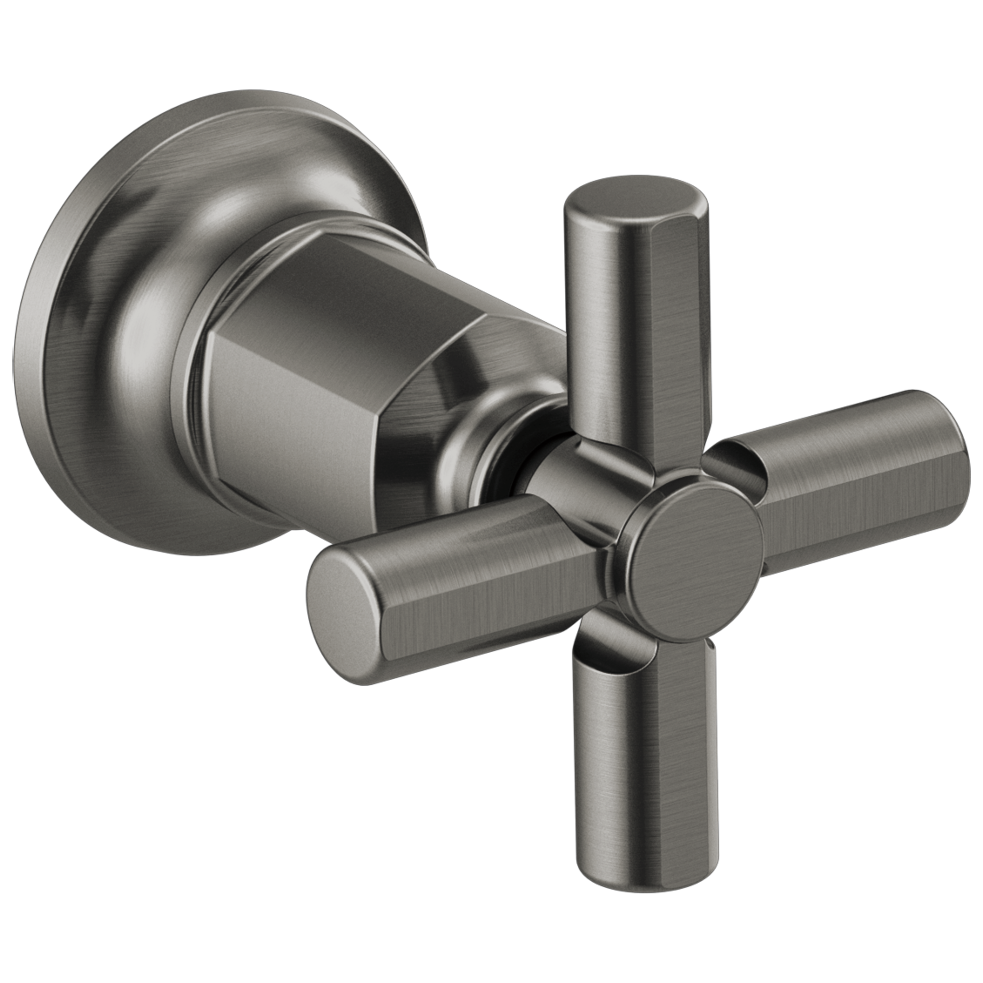 Brizo Invari®: Two-Handle Wall Mount Tub Filler Cross Handle Kit - Maison&Co.