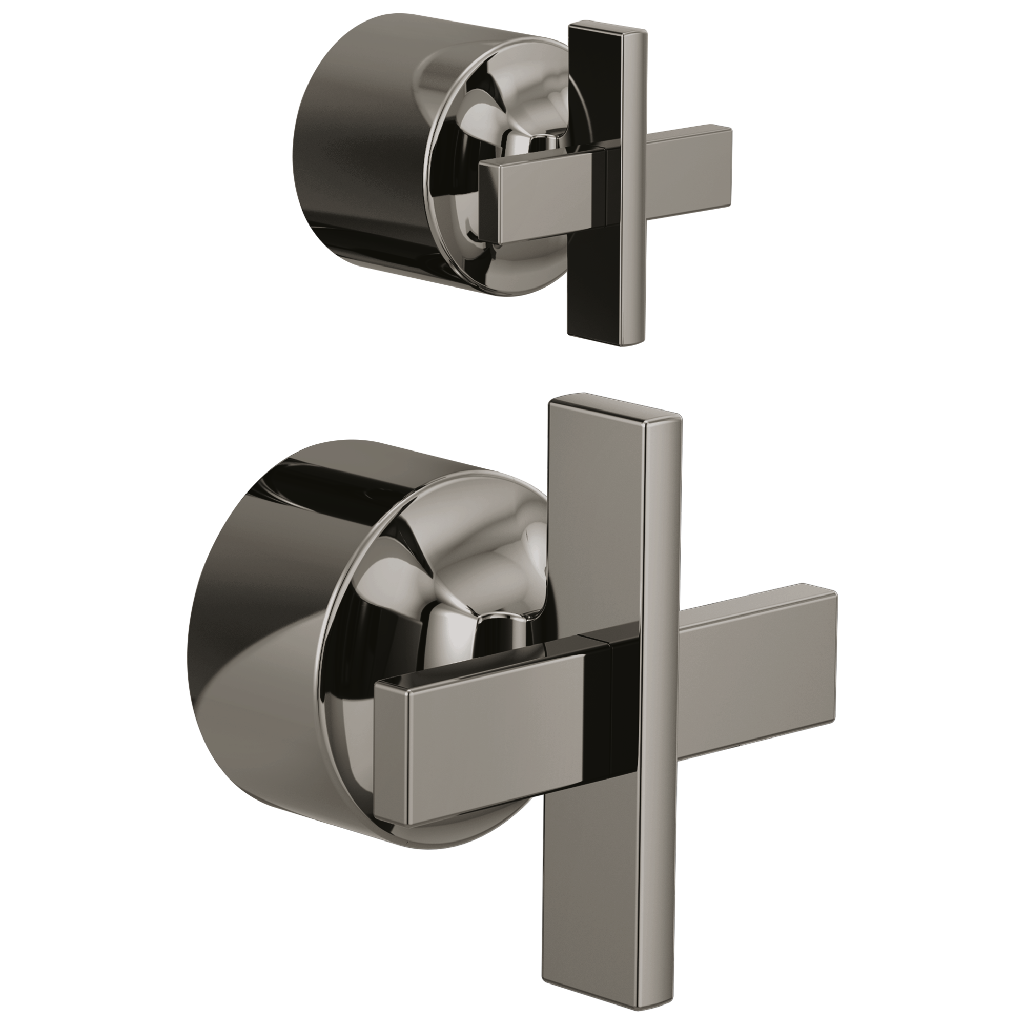 Brizo Levoir™: Pressure Balance Valve With Diverter Cross Handle Kit - Maison&Co.